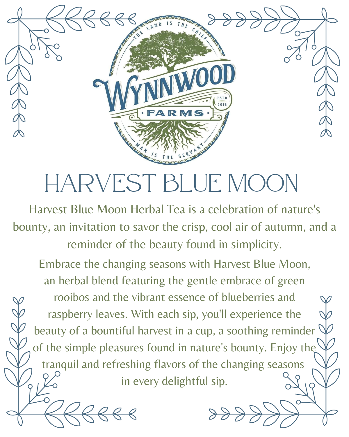 Harvest Blue Moon