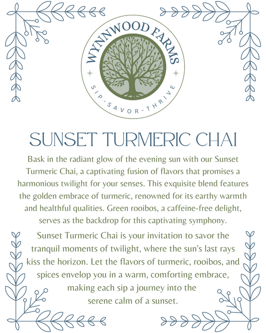 Sunset Turmeric Chai - Herbal